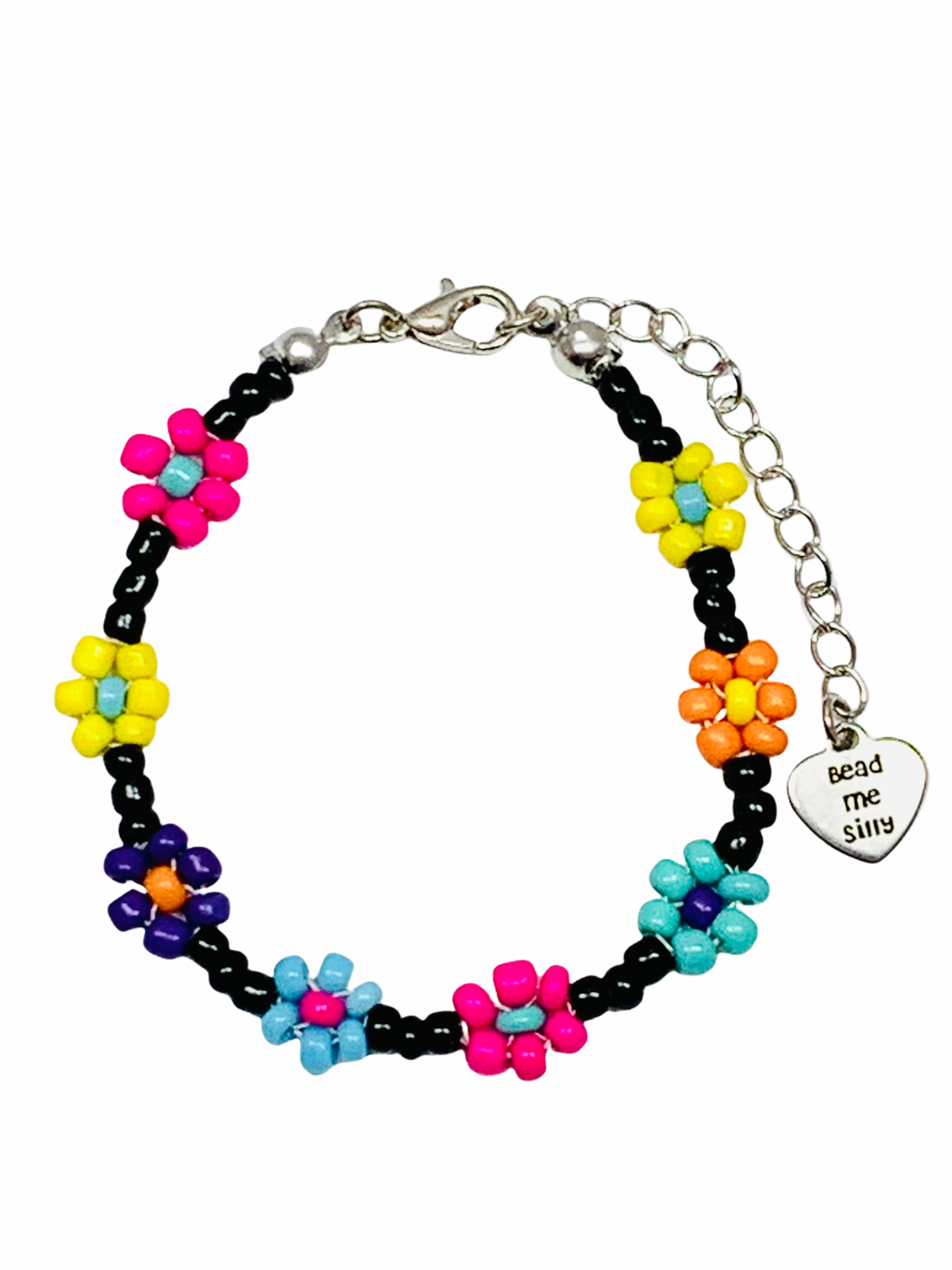 Ornamenta Fashion Beaded Hand Bracelet Free Size Adjustable for Girls Ornamenta Fashion Beaded Hand Bracelet Free Size Adjustable for Girls